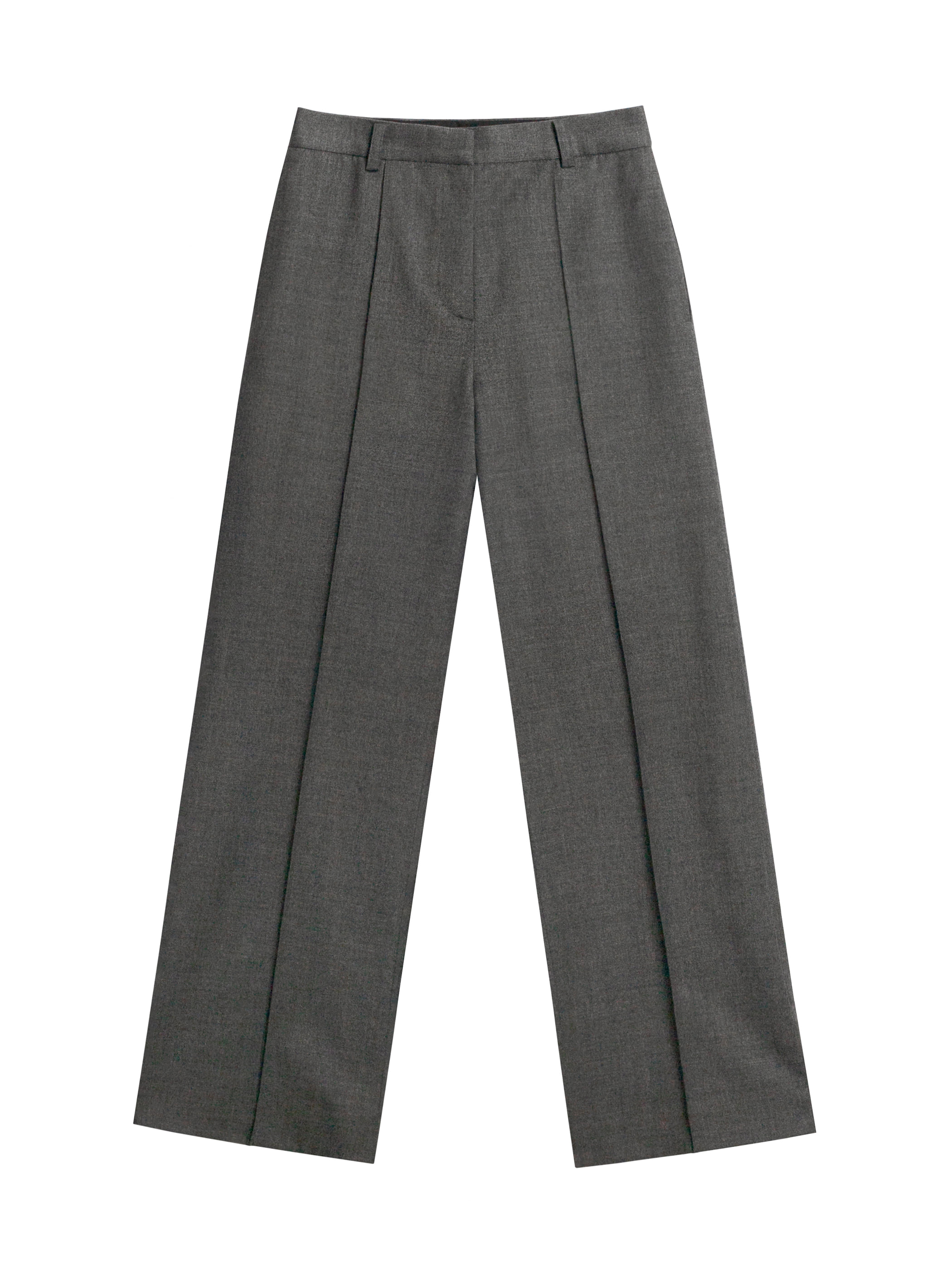 Gray Wool Pants