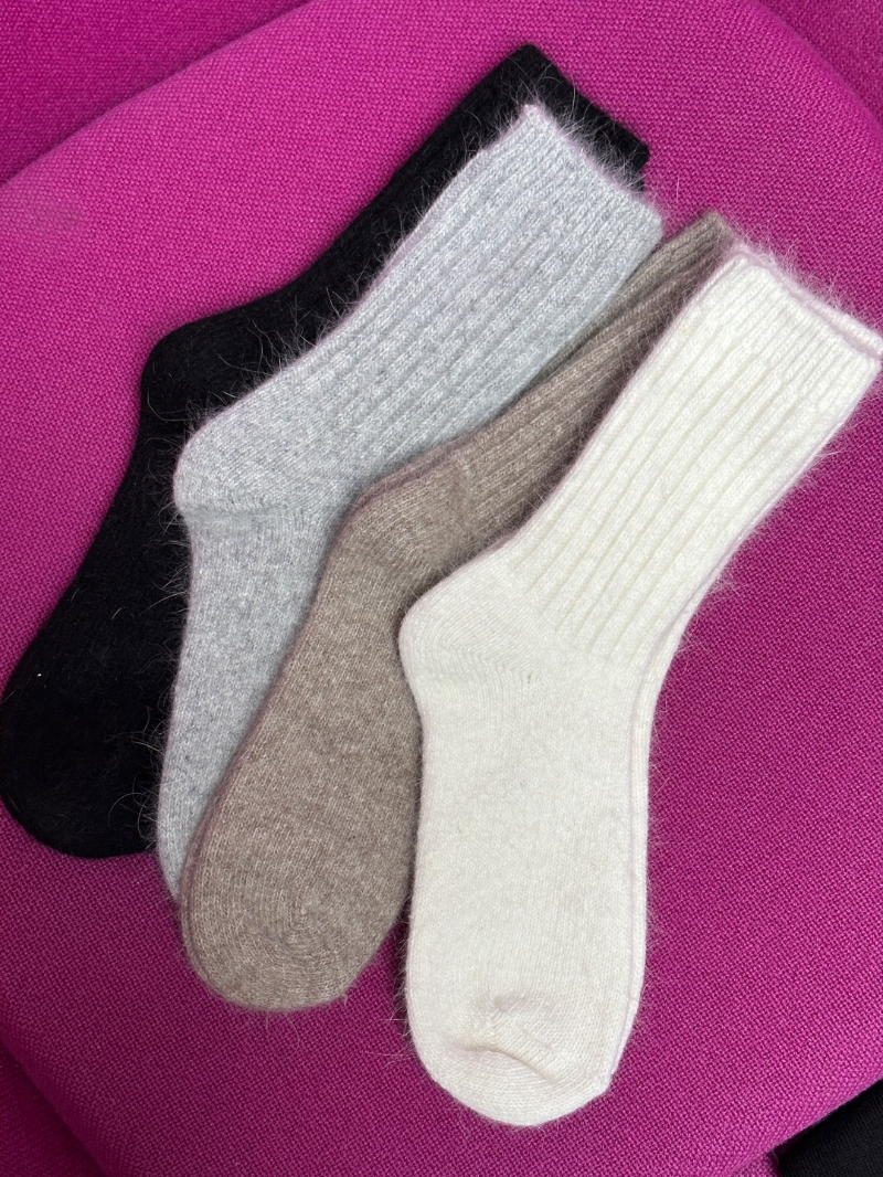 Angora Socks Set